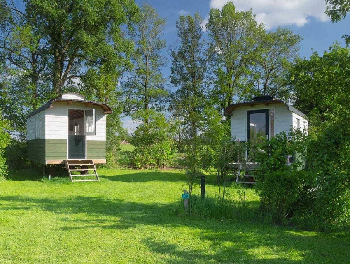 B&B Pipowagen "Het Wellnesst" Op Wellness Camping En B&B Stoltenborg Meddo Eksteriør billede